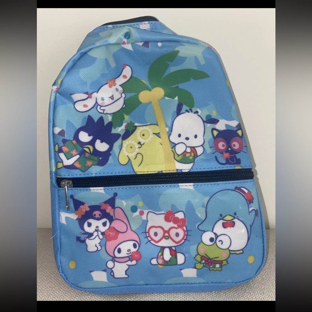 Sanrio Hello Kitty & Friends Mini Backpack Summer Blue NWT